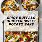 Buffalo Chicken Sweet Potato Casserole Recipe