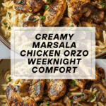 Marsala Chicken Orzo Recipe
