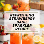 Strawberry Basil Sparkler Recipe
