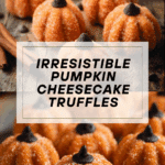 Pumpkin Cheesecake Truffles Recipe