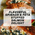 Spinach and Feta Stuffed Salmon Recipe