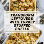 Leftover Thanksgiving Turkey Stuffed Shells Recipe