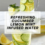 Cucumber Lemon Mint Water Recipe