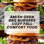 Amish Oven BBQ Burgers Recipe