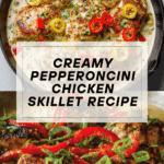 Creamy Pepperoncini Chicken Skillet Recipe