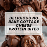 No-Bake Cottage Cheese Brownie Batter Protein Bites Recipe