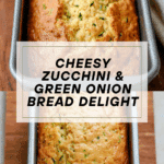 Green Onion Zucchini Cheddar Quick Bread Recipe