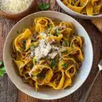 Mushroom Ragù Pappardelle Recipe