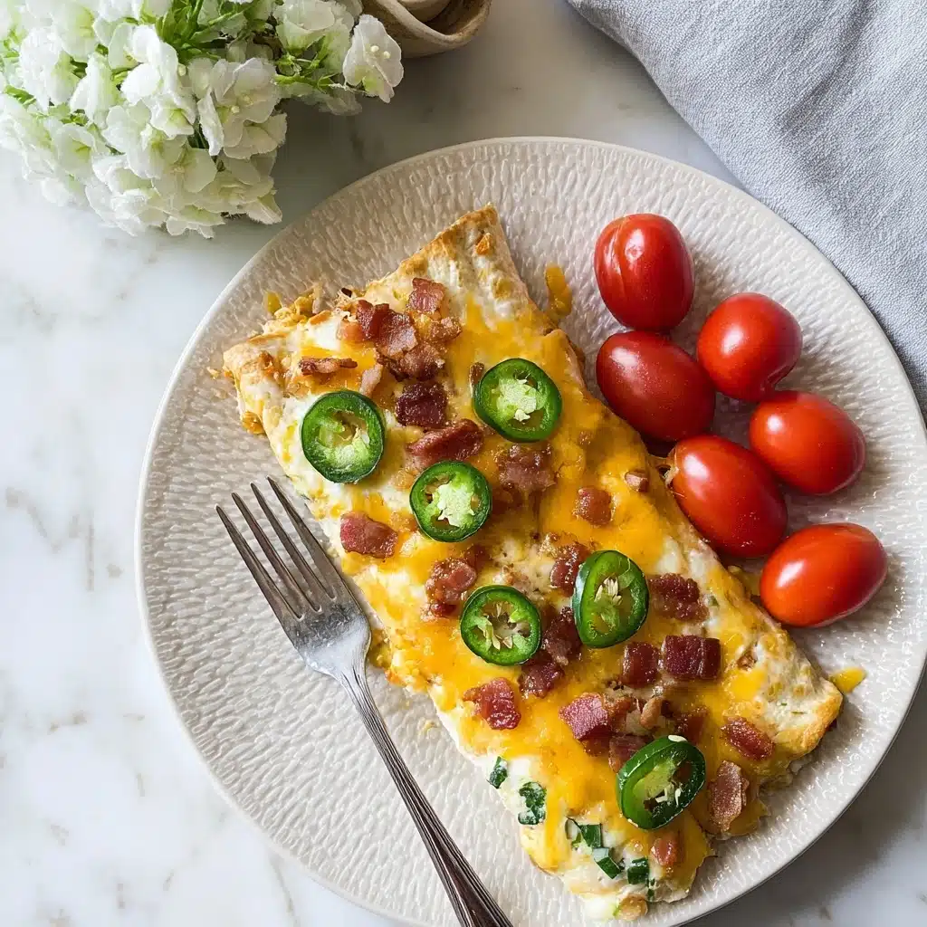 Jalapeno Popper Chicken Enchiladas Recipe
