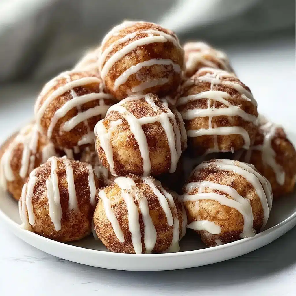 Cinnamon Roll Protein Bites Recipe - Recipe Image