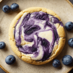 Easy Blueberry Cheesecake Swirl Cookies Recipe