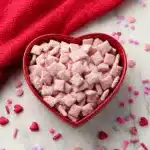 Strawberry Muddy Buddies (Puppy Chow) Recipe