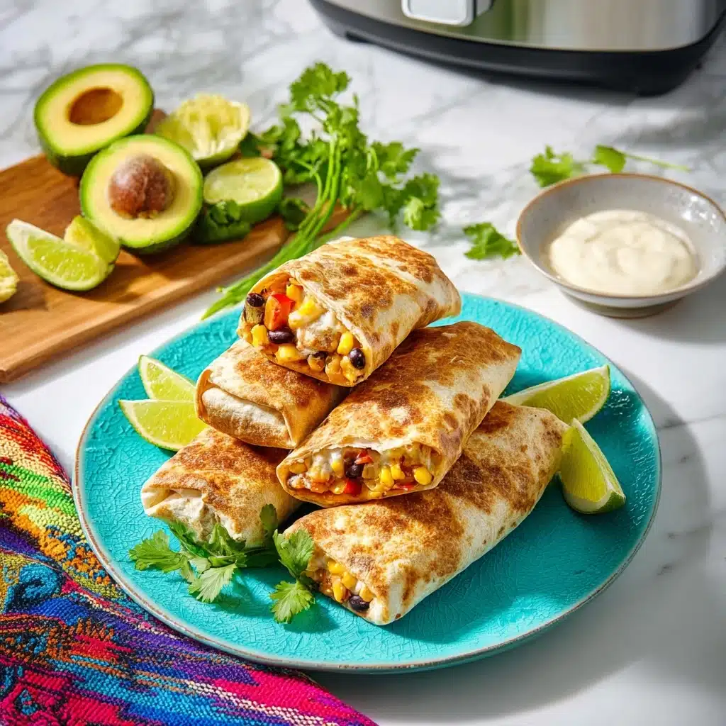 Air Fryer Southwest Egg Rolls Recipe