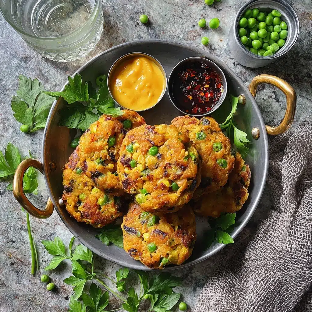 Easy Green Pea Patties Recipe