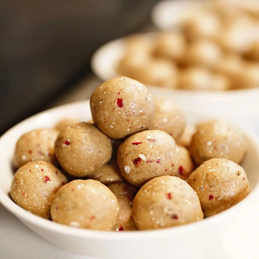 Strawberry Cheesecake Protein Balls Recipe - Recipe Image