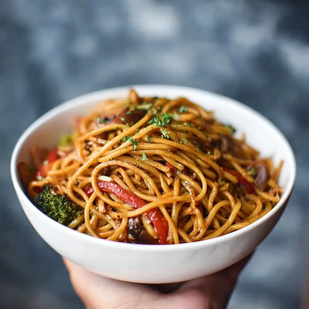 Slow Cooker Lo Mein Recipe - Recipe Image