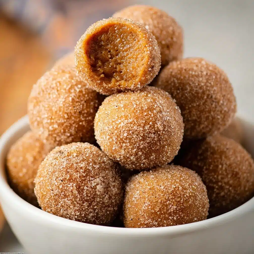 No Bake Snickerdoodle Energy Balls (6 Ingredients) Recipe - Recipe Image