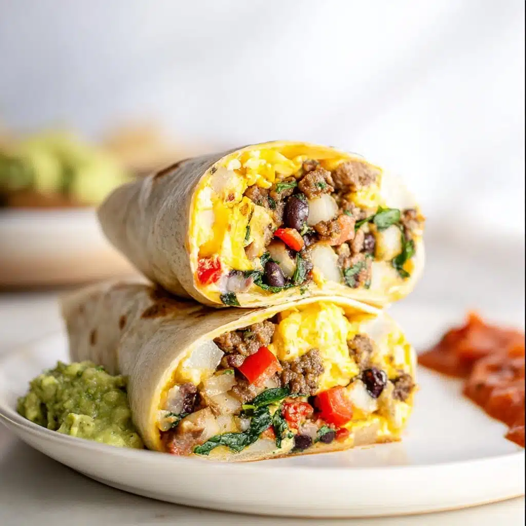 High Protein Breakfast Burrito Recipe