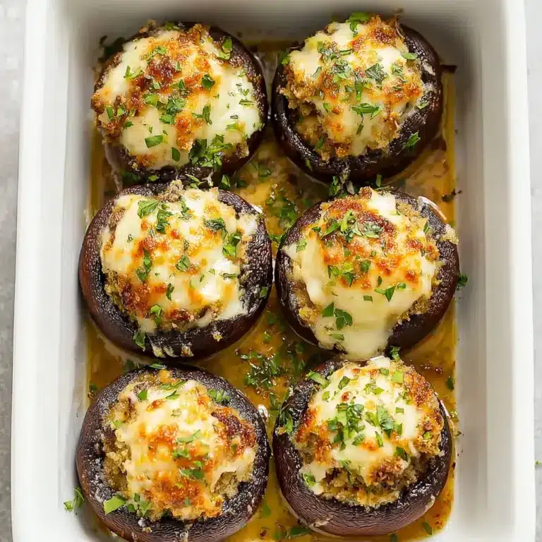 Tasty Olive Garden Stuffed Mushrooms Recipe