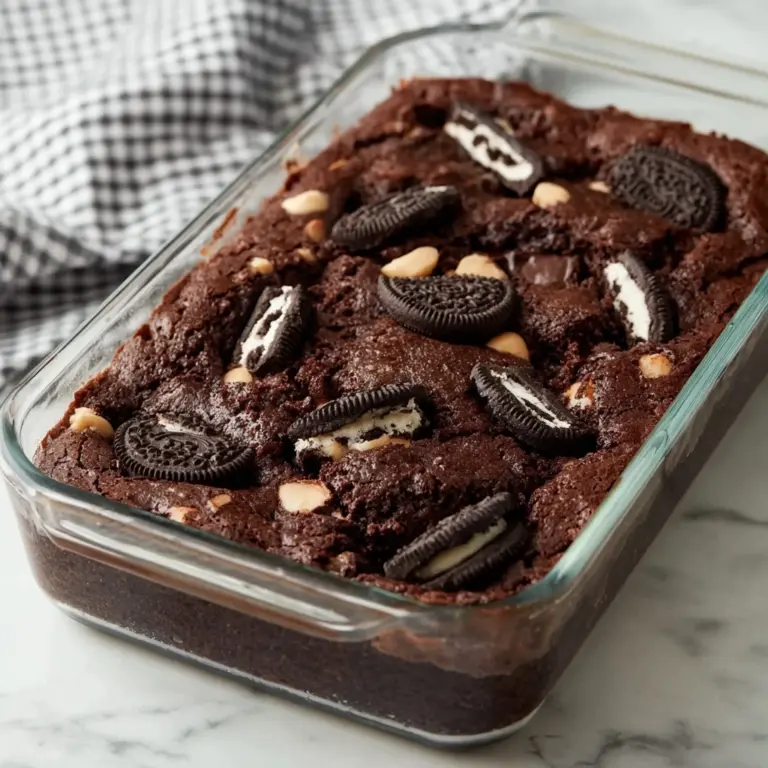 Oreo Dump Cake Recipe