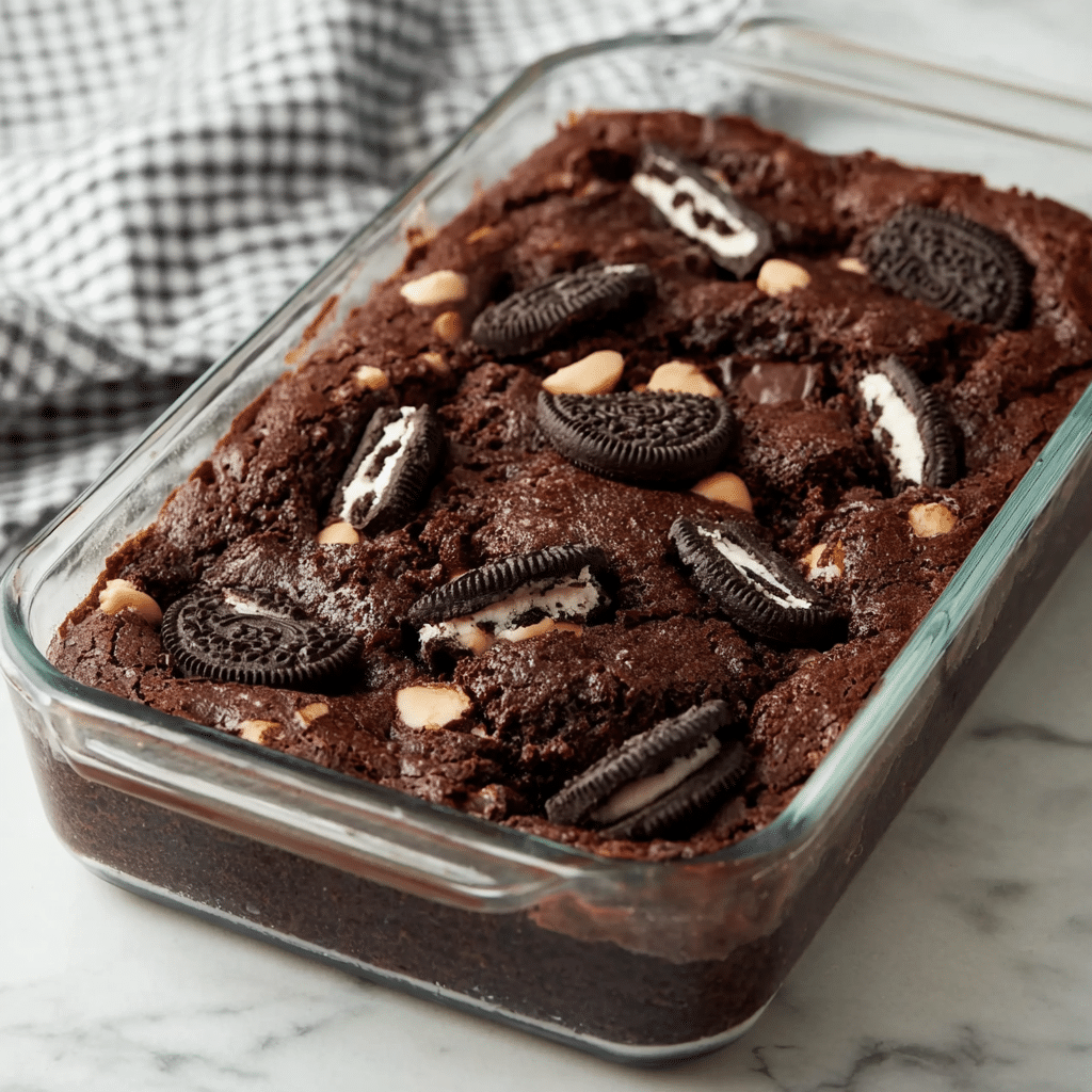 Oreo Dump Cake Recipe - Recipe Image