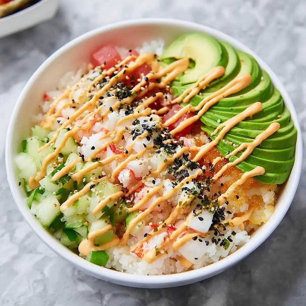 California Sushi Bowls Recipe - Recipe Image