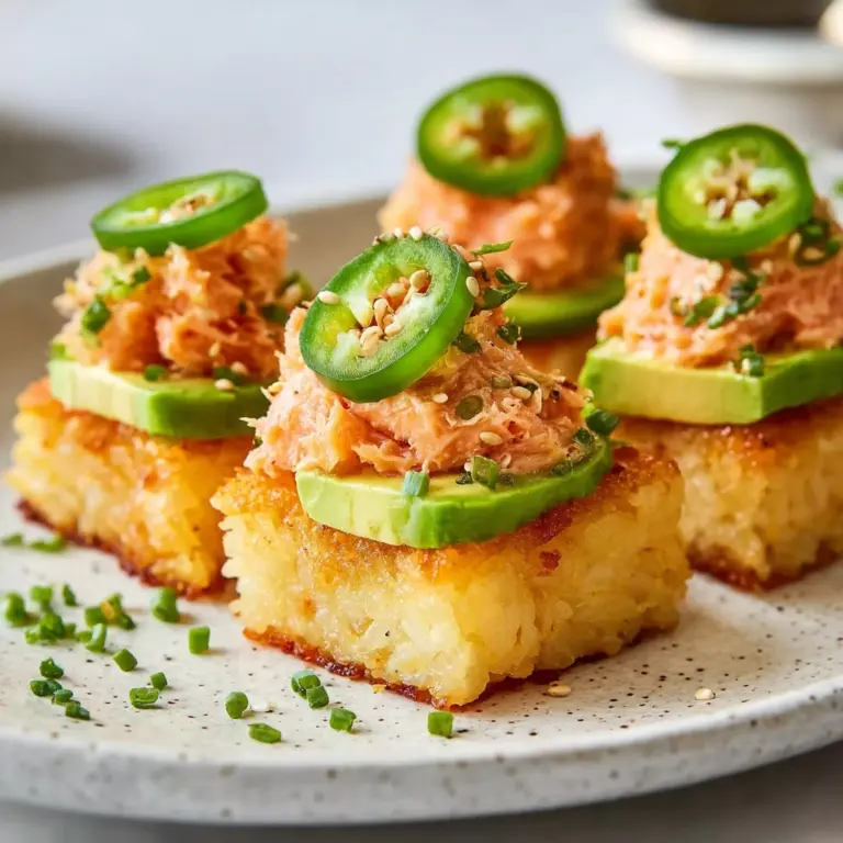 Spicy Tuna Crispy Rice Recipe