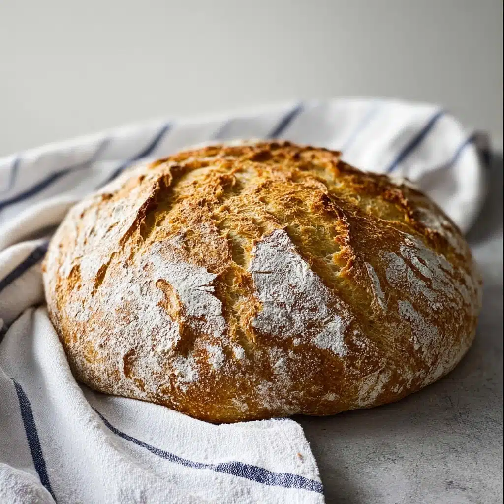 Crusty Roasted Garlic and Rosemary Bread Recipe