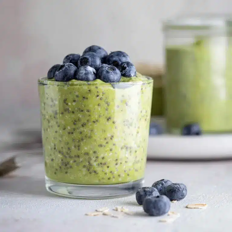 Matcha Overnight Oats Recipe