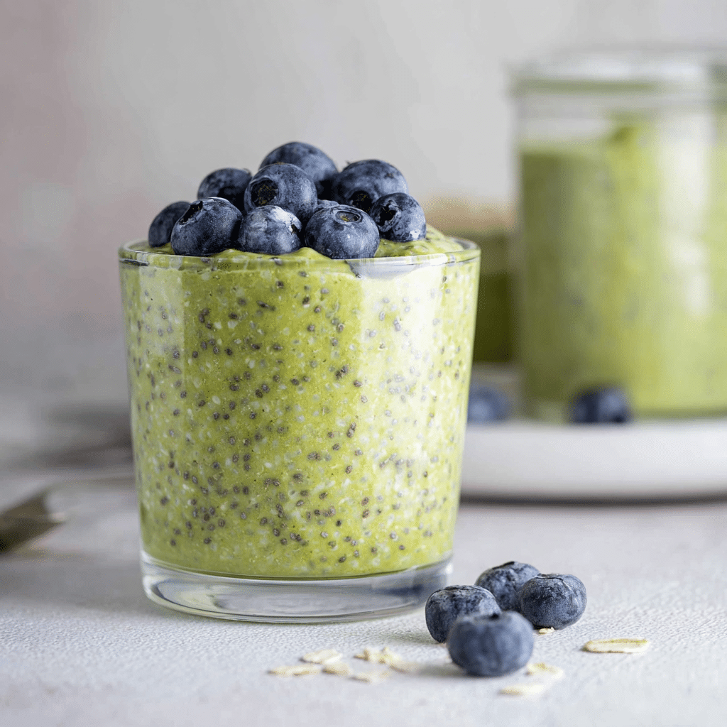 Matcha Overnight Oats Recipe - Recipe Image