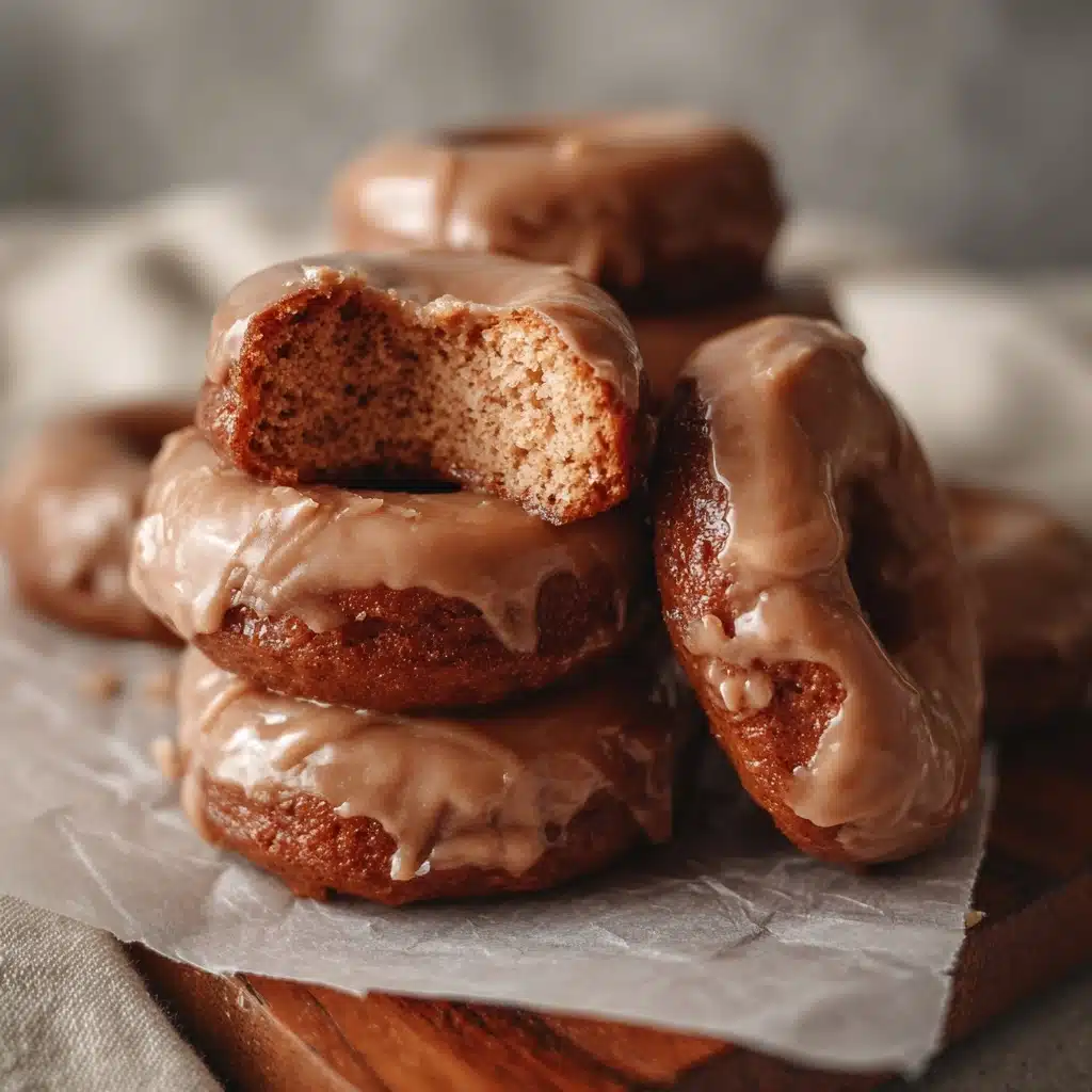 Pumpkin Donuts with Brown Sugar Glaze Recipe - Recipe Image