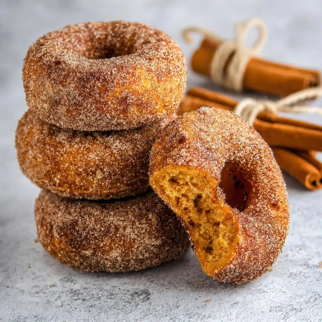 Spiced Apple Cider Baked Donuts Recipe - Recipe Image