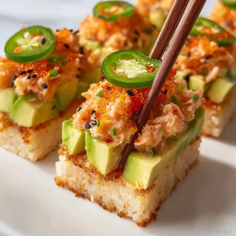 Salmon Crispy Rice Recipe