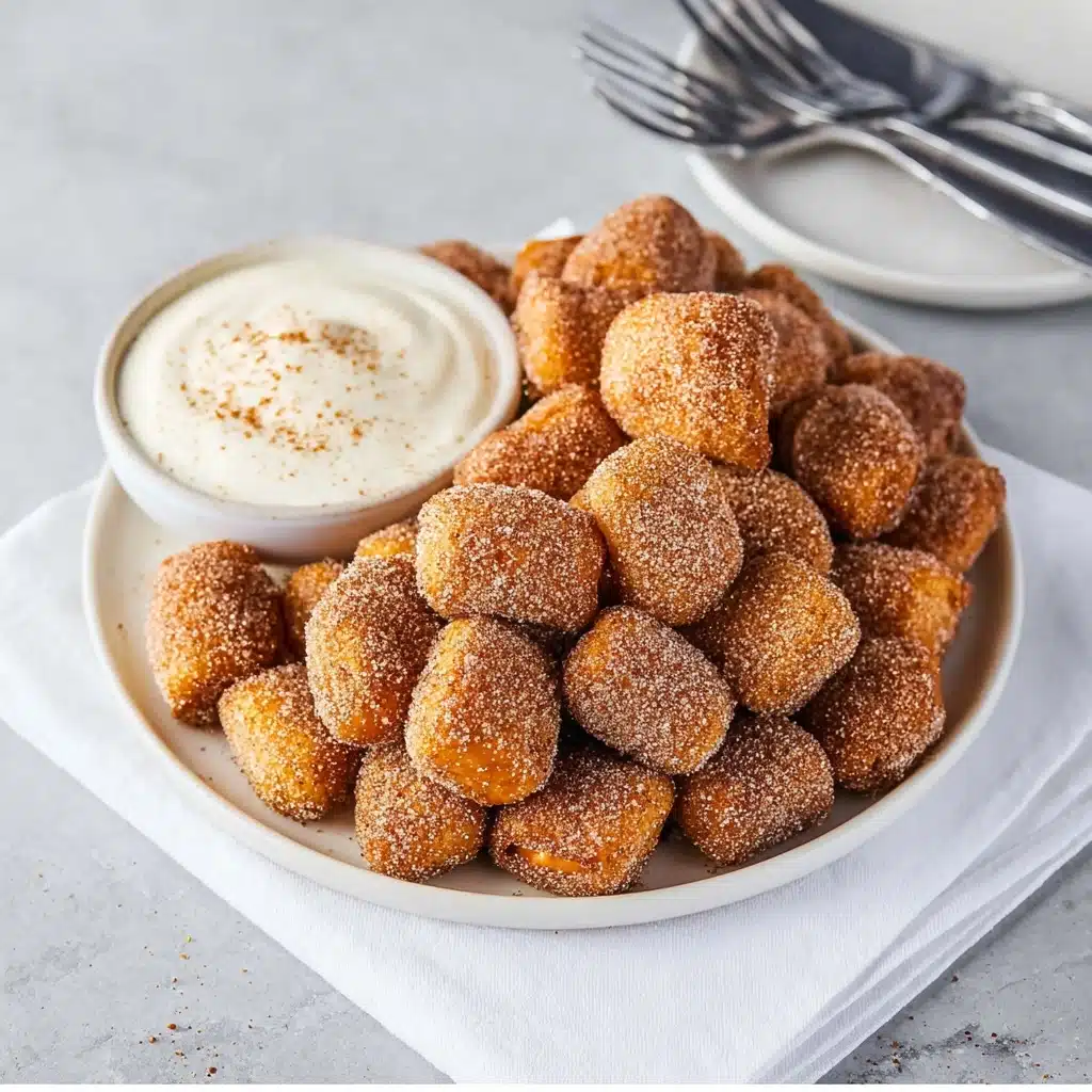 Cinnamon Sugar Pretzel Bites Recipe - Recipe Image