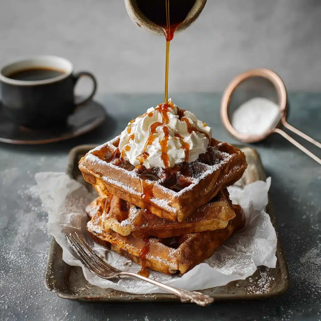 Gingerbread Waffles Recipe - Recipe Image
