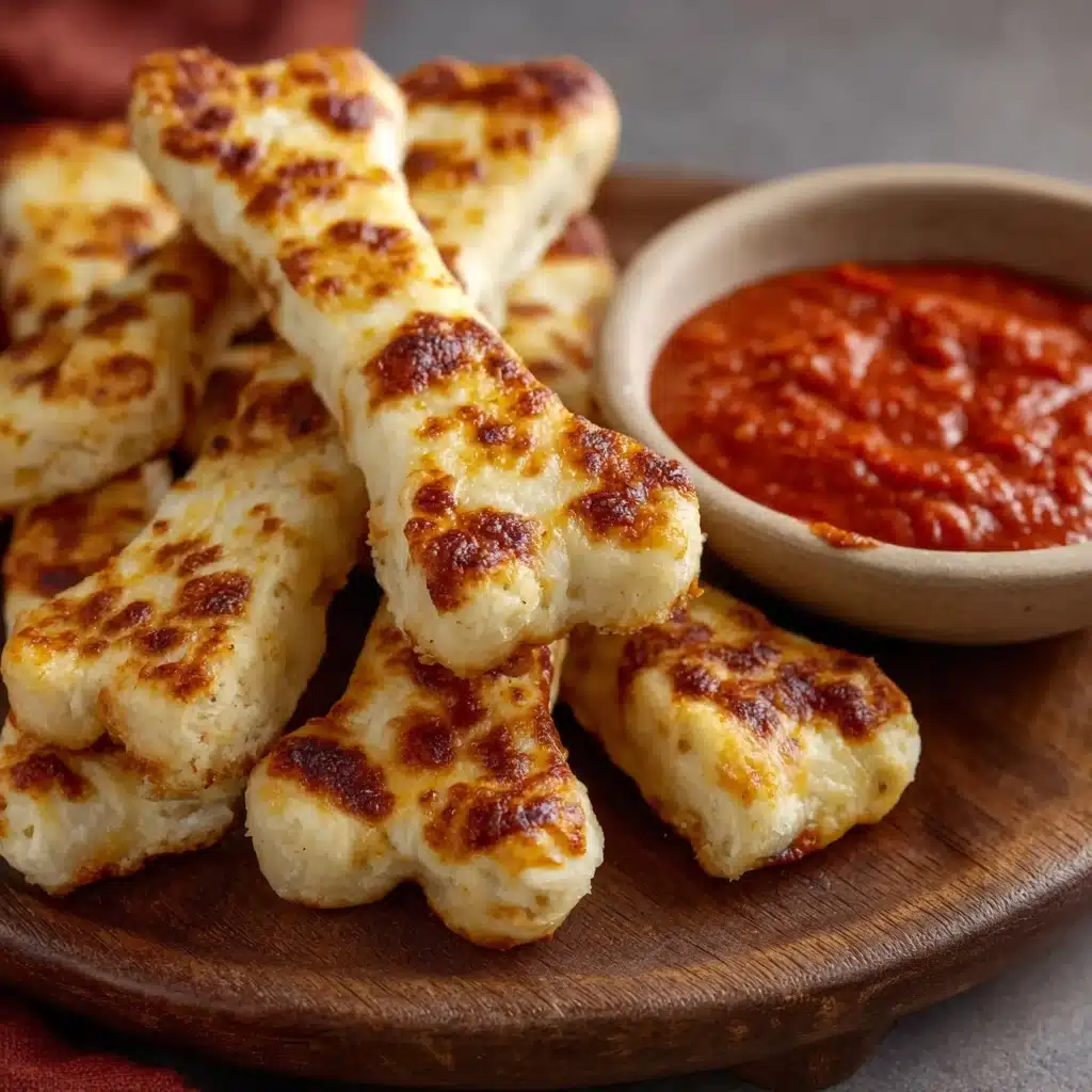 Cheesy Halloween Breadstick Bones Recipe