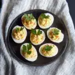 Chile Garlic Deviled Eggs Recipe
