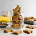 3-Ingredient Peanut Butter Banana Dog Treats Recipe