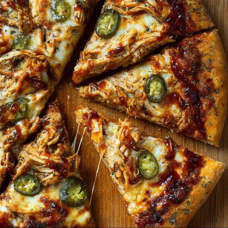 Spicy Chicken and Jalapeño Pizza Recipe
