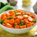 Honey Mustard Carrots and Peas Recipe