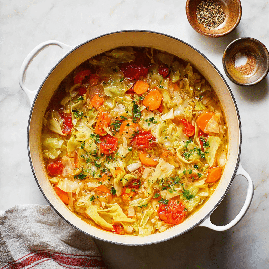 Cabbage Soup with Turmeric and Ginger Recipe - Recipe Image