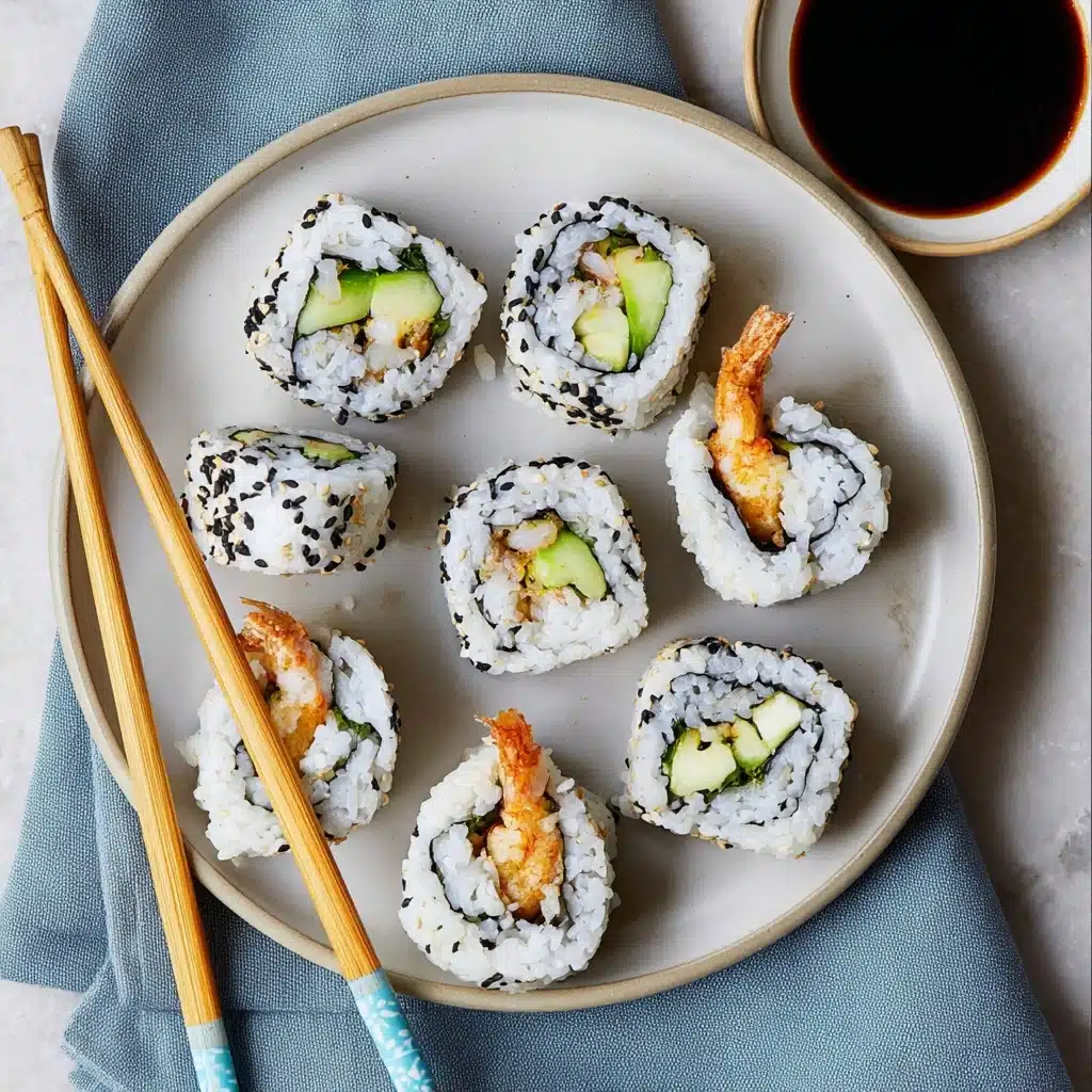 Shrimp Tempura Roll (Easy Steps) Recipe - Recipe Image