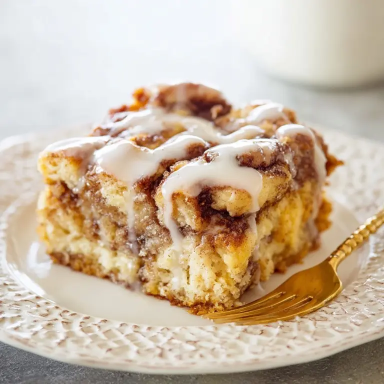 Pumpkin Cinnamon Roll Casserole Recipe