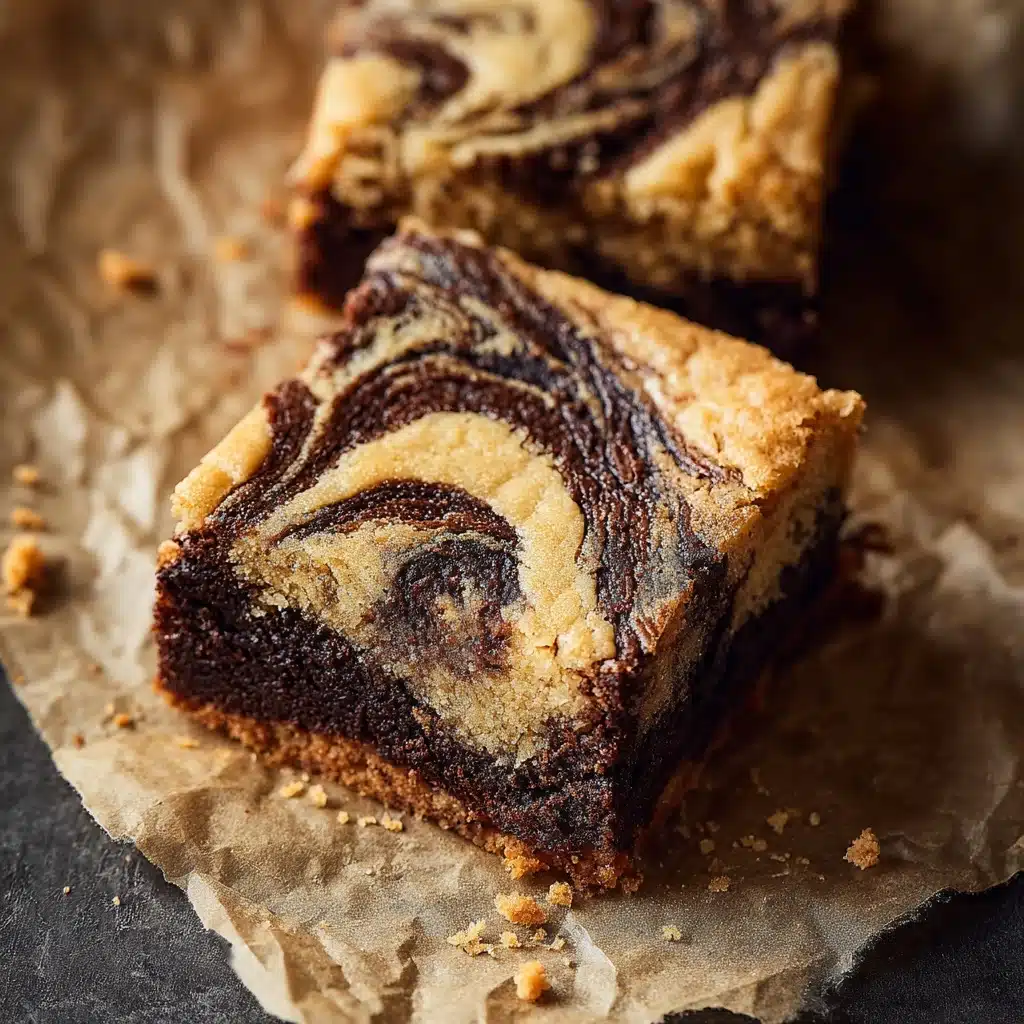Peanut Butter Brownie Swirl Cookies Recipe