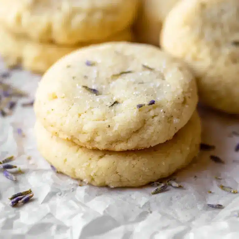 Lavender Lemon Sugar Cookies Recipe