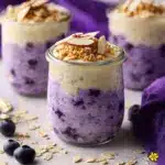 Creamy Ube Overnight Oats Recipe