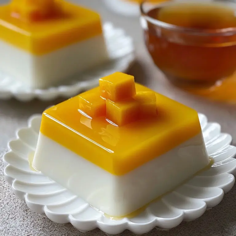 Chinese Mango Pudding Recipe