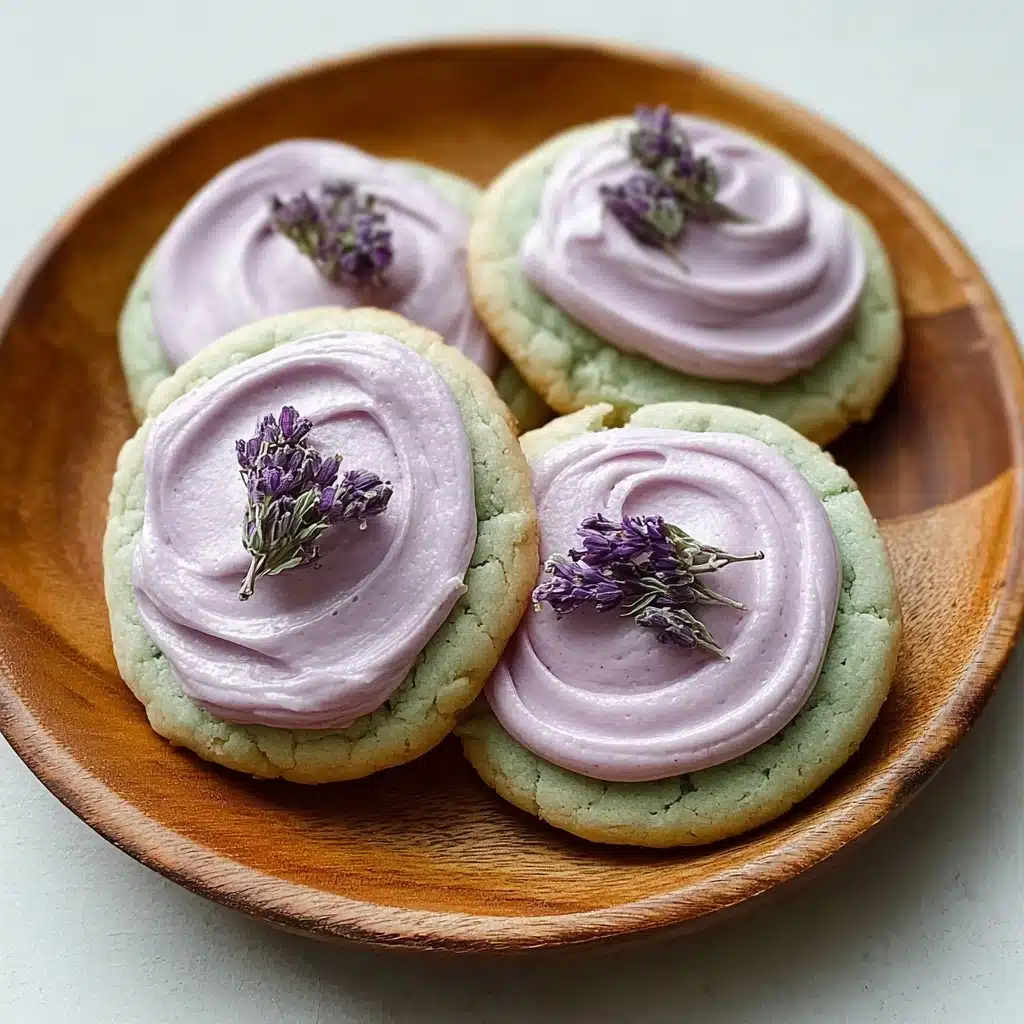 Dreamy Matcha Lavender Sugar Cookies Recipe