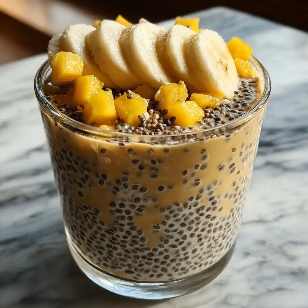 Peanut Butter Banana Chia Pudding Recipe