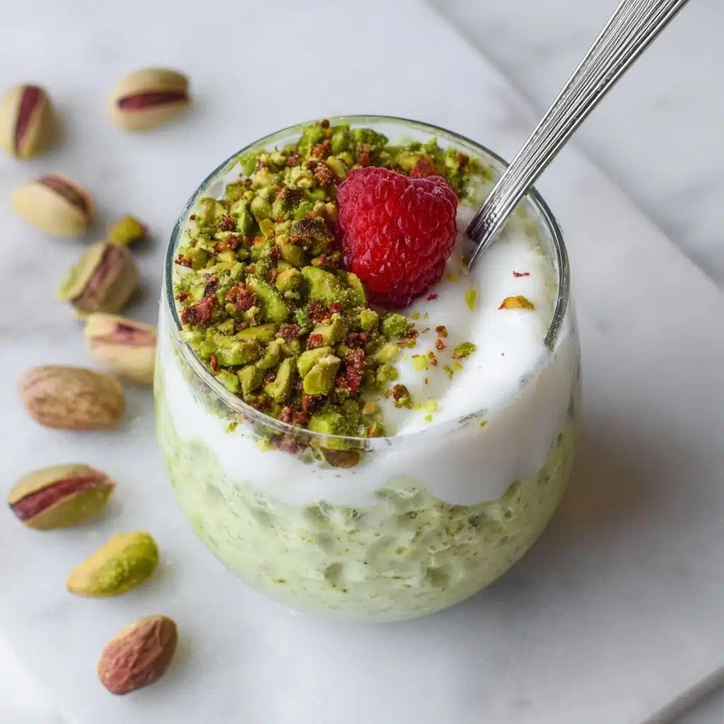 Pistachio Overnight Oats Recipe - Recipe Image